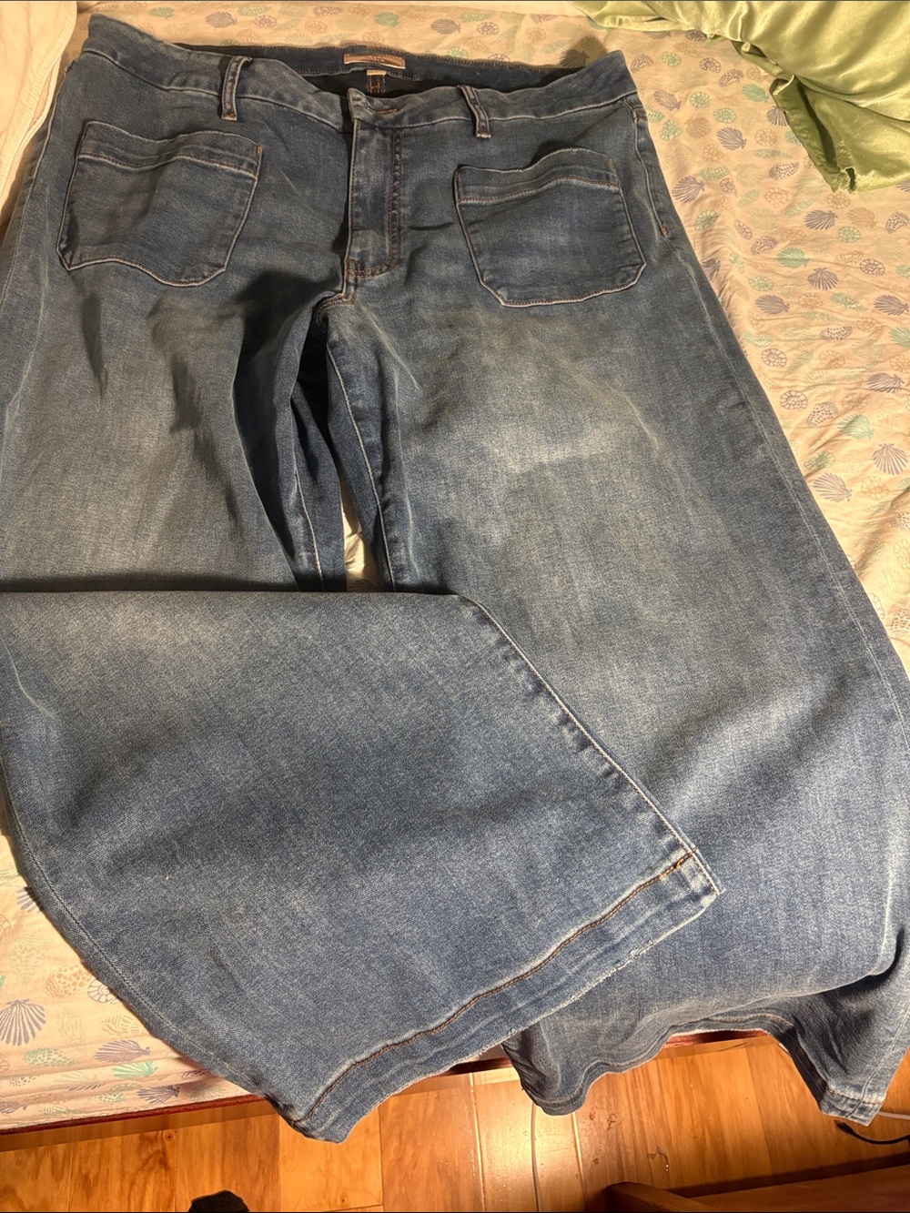 💋KUT FROM THE KLOTH Blue Women's wide-Leg Jeans💋